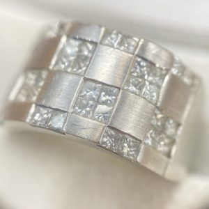 Pt900 メレダイヤ リング プラチナ900